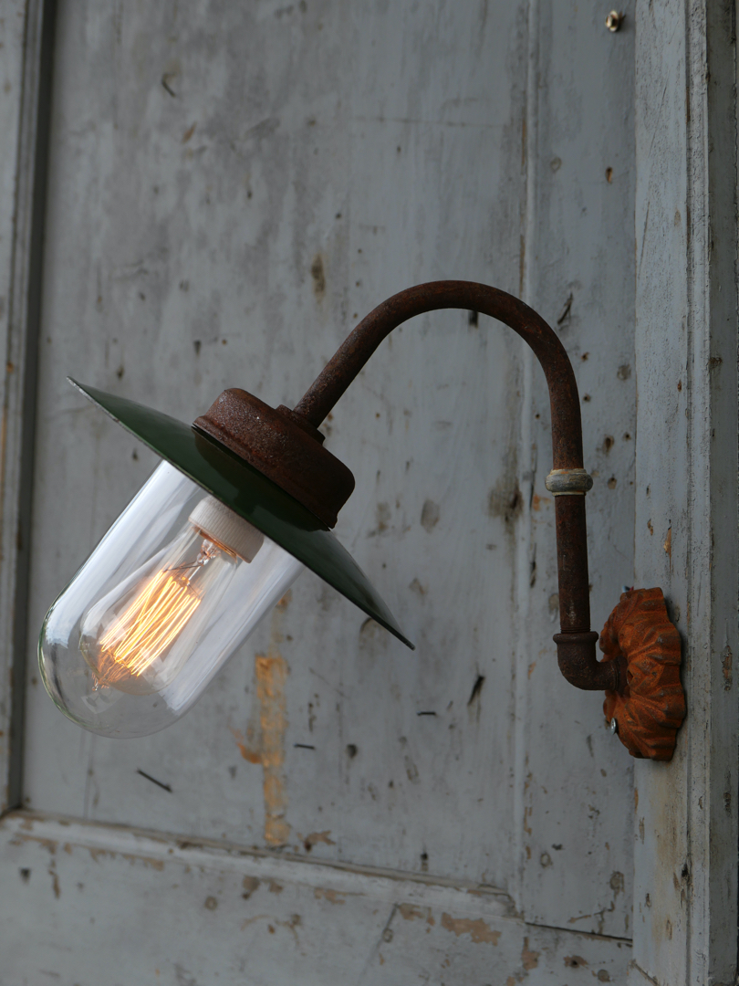 applique Lampe de cour, col de cygne exterieur